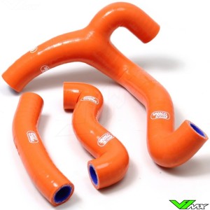 Radiatorhoses (Y) Samco sport orange - KTM 50SXProJunior 50SXProSenior Husqvarna TC50