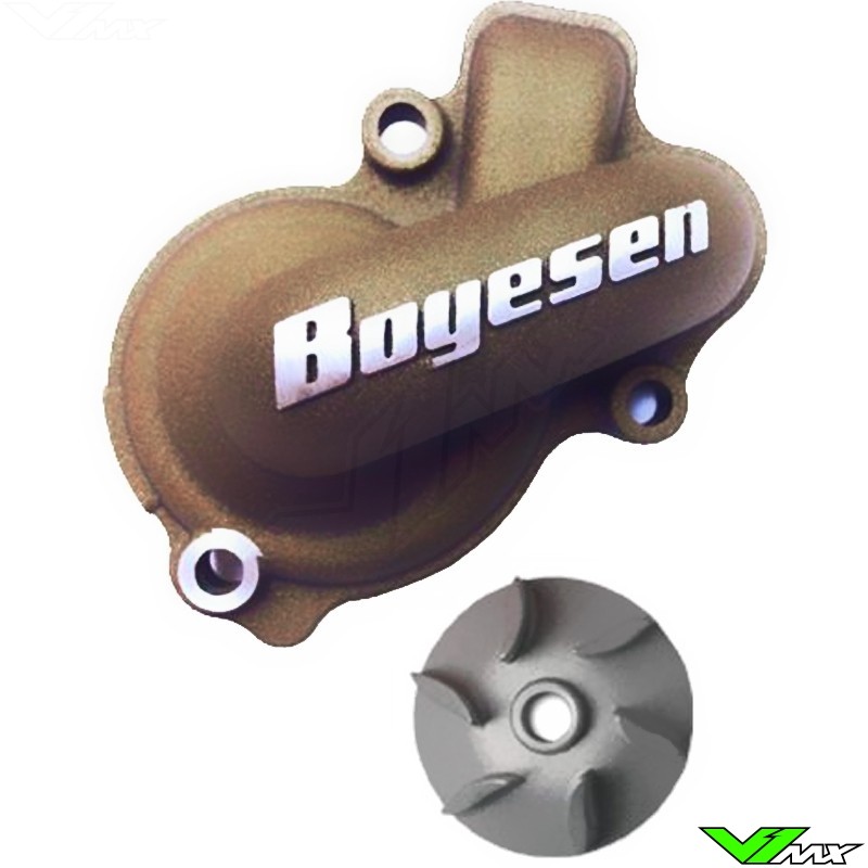 Water pump Supercooler Boyesen magnesium - KTM 450SX-F 450EXC 500EXC Husqvarna FC450 FE450 FE501