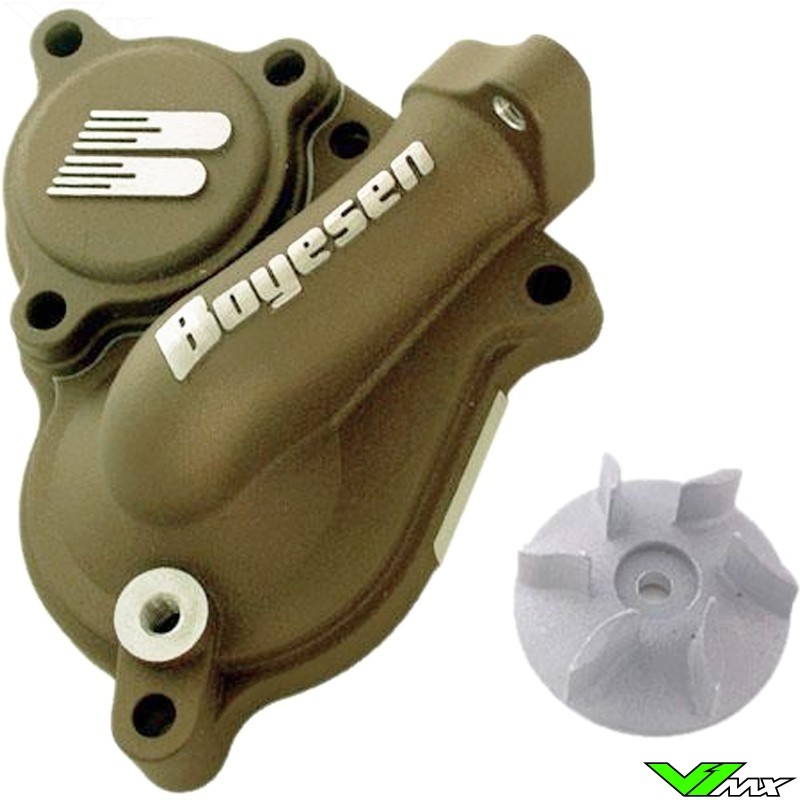 Water pump Supercooler Boyesen magnesium - Kawasaki KXF250 Suzuki RMZ250