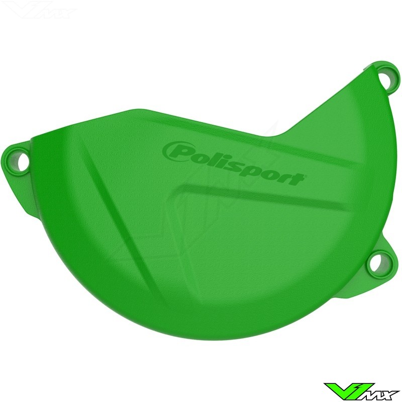 Koppelingsdeksel beschermer Groen Polisport - Kawasaki KXF450