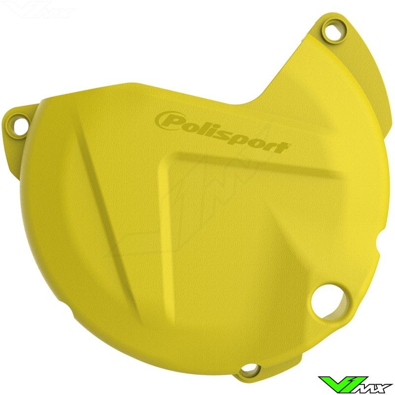 Clutch cover protector Yellow Polisport - Suzuki RMZ450