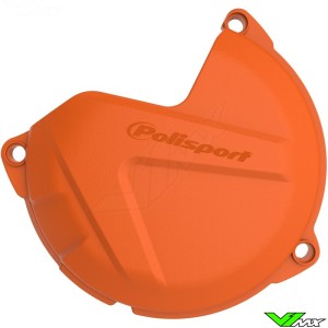Clutch cover protector Orange Polisport - KTM 125SX 125EXC 200EXC