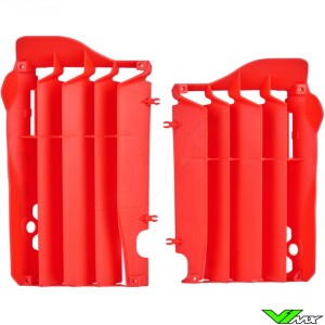 Radiateur lamellen Rood Polisport - Honda CRF250R