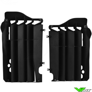 Radiator louvers Black Polisport - Honda CRF450R