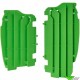 Radiator louvers Green Polisport - Kawasaki KXF250 KXF450
