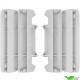 Radiator louvers White Polisport - Yamaha YZ125 YZ250