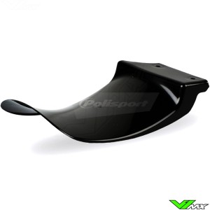 Rear shock flap Black Polisport - Kawasaki KXF250 KXF450