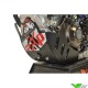Skidplate AXP GP red - Yamaha YZF250 YZF450