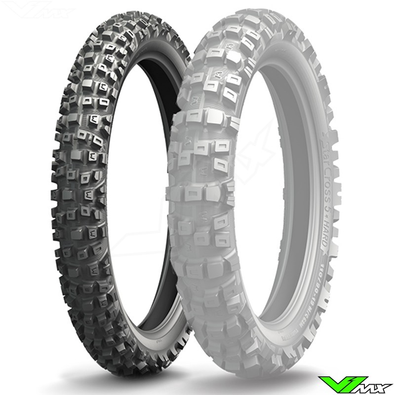 90 100 21 57M TT Front Medium Soft 1 x Michelin Starcross 6 Motocross Tyre