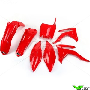 Plastic kit UFO red - Honda CRF250R CRF450R