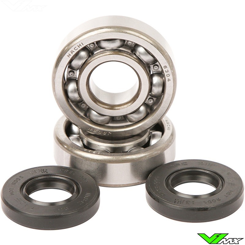 Crankshaft bearing and seal kit Hot Rods - Kawasaki KX60 KX65 KX80 KX85 KX100 Suzuki RM60 RM65 RM100