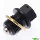 Oil drain plug magnetic Tecnium M10x1,5x14 - KTM Kawasaki Suzuki Husqvarna GasGas