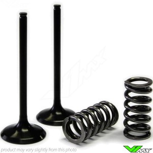 Steel exhaust valves and springs ProX - KTM 250SX-F 250EXC-F Husaberg FE250