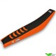 Seat cover Blackbird Double grip 3 black/orange - KTM