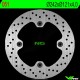 Brake disc front NG round fixed 242mm - Suzuki DR600S 