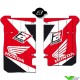radiateur stickers stickers Blackbird - Honda CRF450R