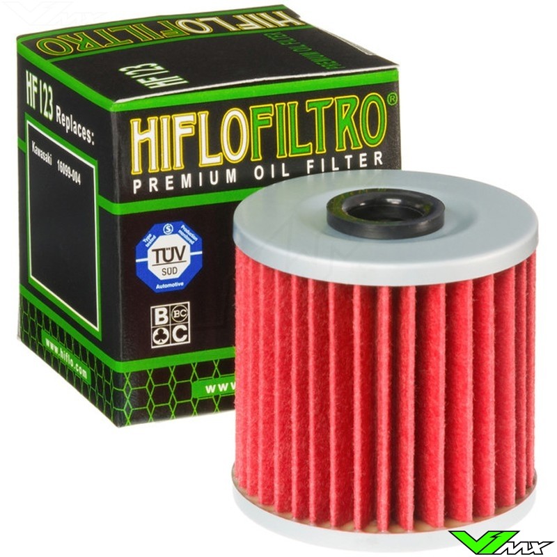Oliefilter Hiflofiltro HF123 - Kawasaki KLX650R KLR650 KLR650Camo KLR650S KLR650Tengai