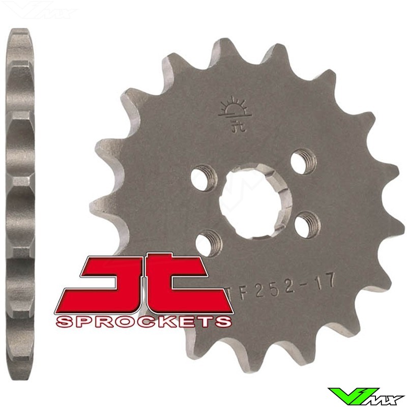 Front sprocket steel JT Sprockets (420) - Honda CRF80F XR80