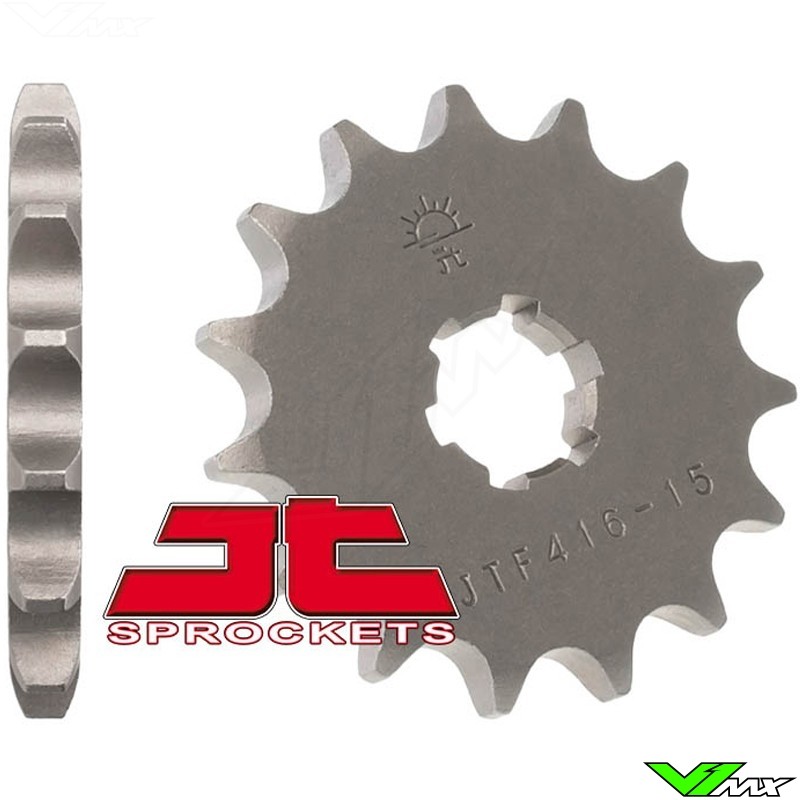 Front sprocket steel JT Sprockets (428) - Suzuki RM80 RM80BigWheels RM80SmallWheels RM85 RM85BigWheels Yamaha YZ80