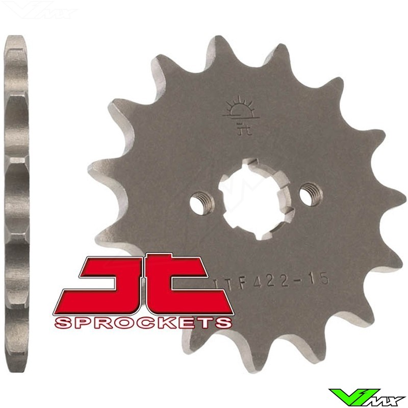 Front sprocket steel JT Sprockets (520) - Kawasaki KX125 KDX200 Yamaha YZ125