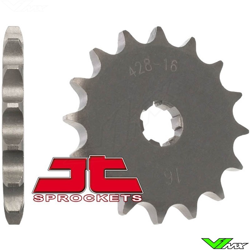 Voortandwiel staal JT Sprockets (428) - Suzuki JR80 DRZ50 DRZ70 DS80