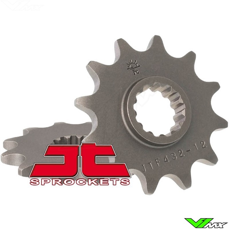 Front sprocket steel JT Sprockets (520) - Kawasaki KLX400 Suzuki RM250 RMX250 DR200 DRZ250 DRZ400 DRZ400S DRZ400SM