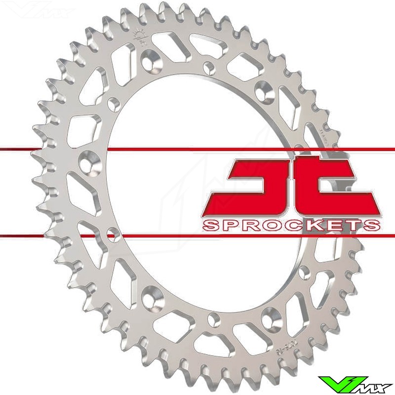 Rear sprocket aluminum JT sprockets (520) - Yamaha YZ125 YZ250 YZ490 YZF400 TT-R250 WR200 WR250 WR400F WR500