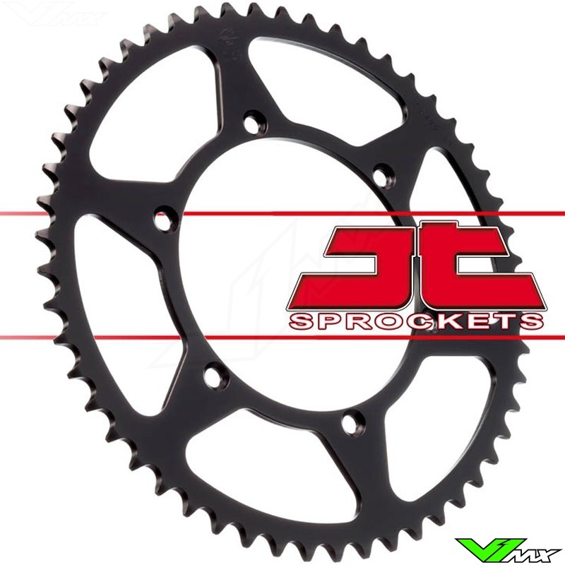 Achtertandwiel staal JT sprockets (520) - Kawasaki KX125 KX250 KX500 KXF250 KXF450 KDX200 KDX220 KDX250 Suzuki RMZ250