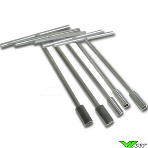 T-handle socket set 5-pieces (8/10/12/13/14 mm)