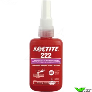 Loctite 222 borgmiddel lage sterkte 50ml