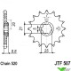 Front sprocket steel JT Sprockets (520) - Kawasaki KX250 KX500 KDX250 Husqvarna CR250 WR250 WR360