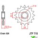 Front sprocket steel JT Sprockets (520) - GasGas EC200 EC250 EC300 EC450F EC515FSR MC250