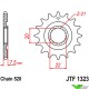 Voortandwiel staal JT Sprockets (520) - Honda CR125 CRF250R CRF250X