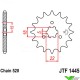 Front sprocket steel JT Sprockets (520) - Kawasaki KX125