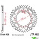 Rear sprocket aluminum JT sprockets (428) - Kawasaki KX80 KX80BigWheels KX85 KX100 KLX140 KLX140L Suzuki RM100