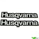 Husqvarna Legpatch wit (2 stuks)