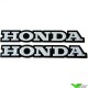Honda Legpatch wit (2 stuks)