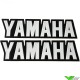 Yamaha Legpatch wit (2 stuks)