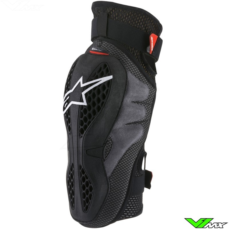 All Sizes Black/Red Alpinestars 2018 Adult Sequence Knee Guards Protector 
