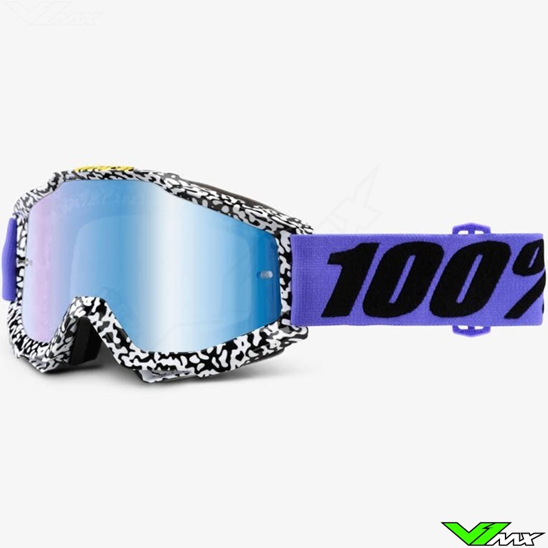 100% Goggle Accuri Brentwood - Mirror Blue