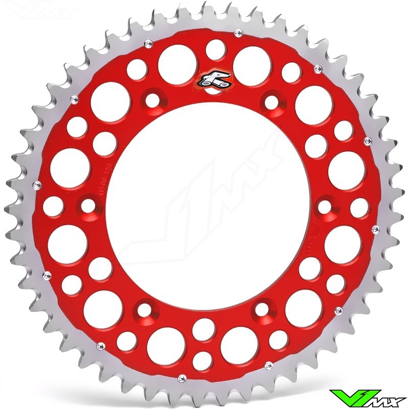 Renthal Twinring Rear Sprocket Rood CR 84-07 CRF 02-..