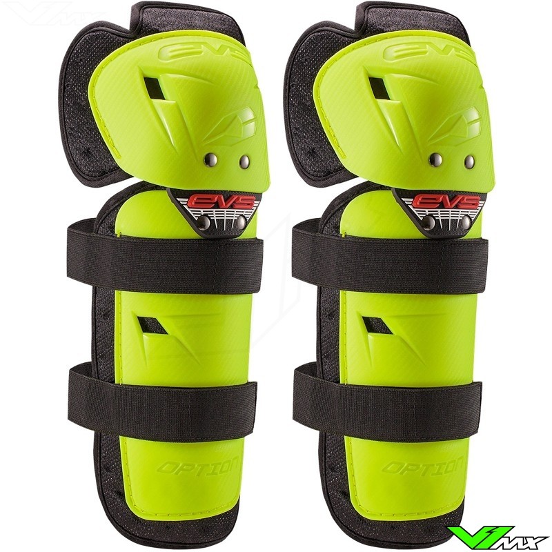 EVS Option Knee Guards Fluo Yellow