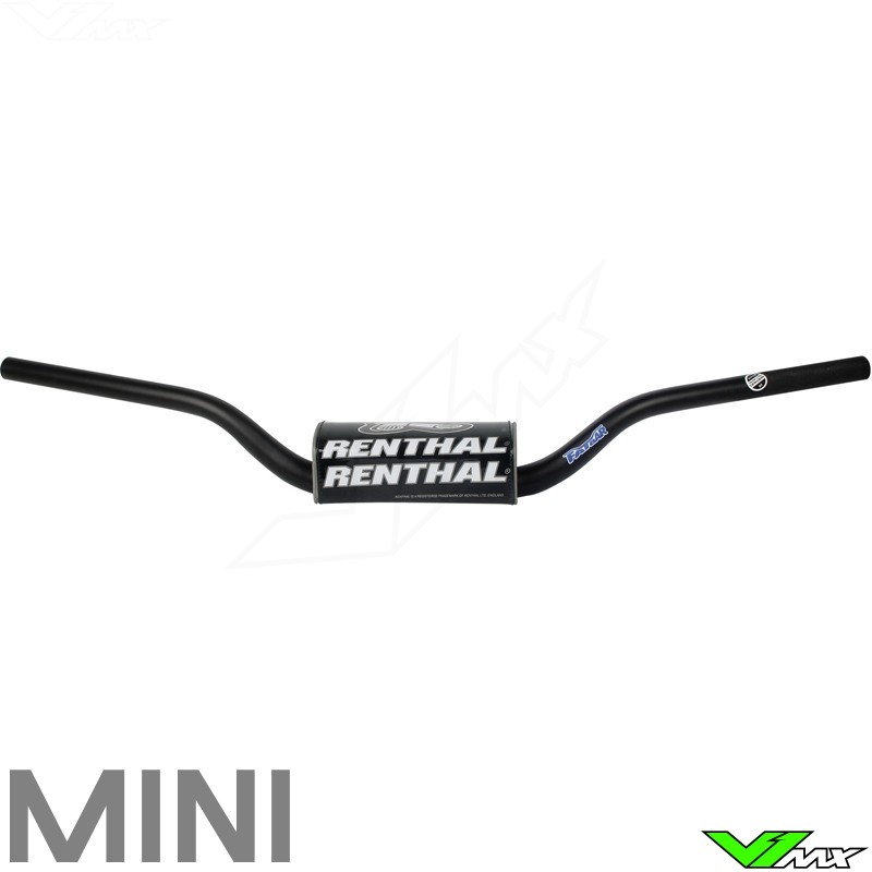 RC Mini/85cc/Black Renthal Standard 7/8 Mini Handlebars 