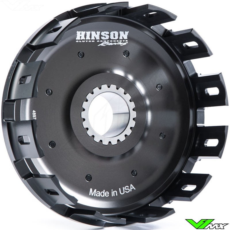 Hinson Aluminium Billetproof Clutch Basket - Honda CRF450R