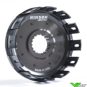 Hinson Aluminium Billetproof Clutch Basket - Suzuki RMZ450 RMX450Z