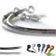 Speedbrakes Front Brake Line Stainless Steel - Yamaha YZF250 YZF400 YZF450