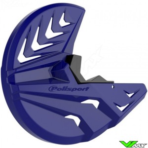 Polisport Brake Disc Protector + Bottom Fork Protector Blue - Yamaha YZ125 YZ250 YZF250 YZF450 YZF250X YZF450X