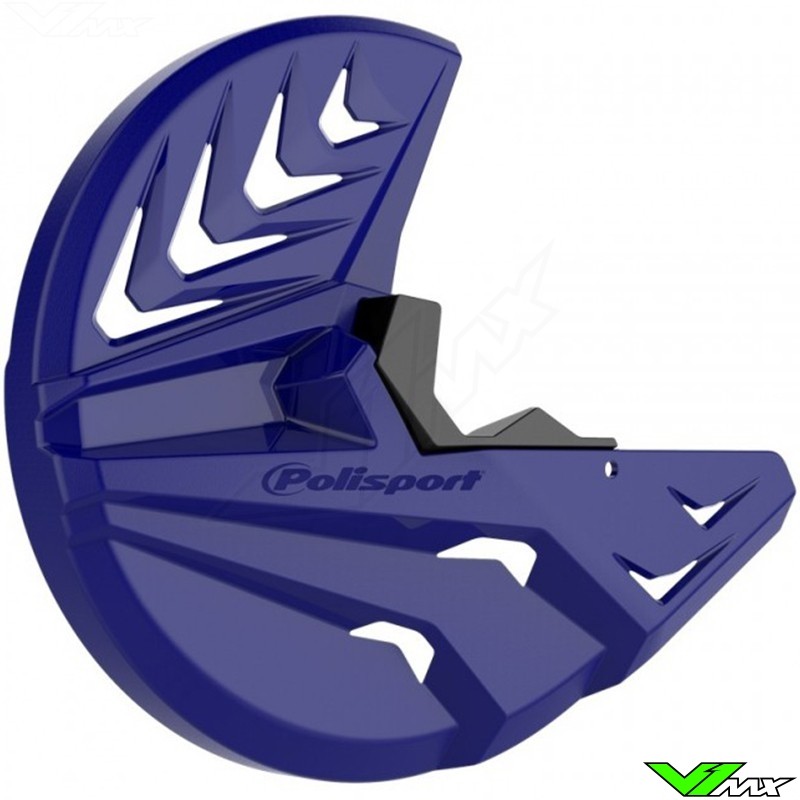 Polisport Remschijfbeschermer + Onderste Voorvorkbeschermer Blauw - Yamaha YZ125 YZ250 YZF250 YZF250X YZF450 YZF450X