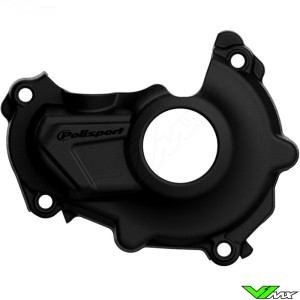 Polisport Ignition Cover Protector Black - Yamaha YZF450