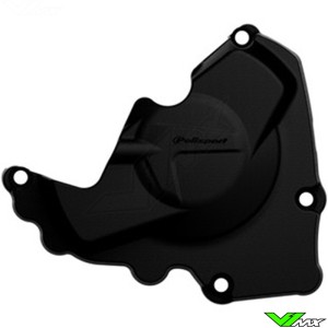 Polisport Ignition Cover Protector Black - Honda CRF250R